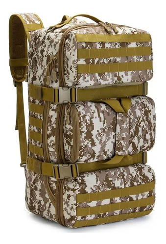 Bolso Viaje Y Mochila 60 Litros Militar/urbano/tactico/molle