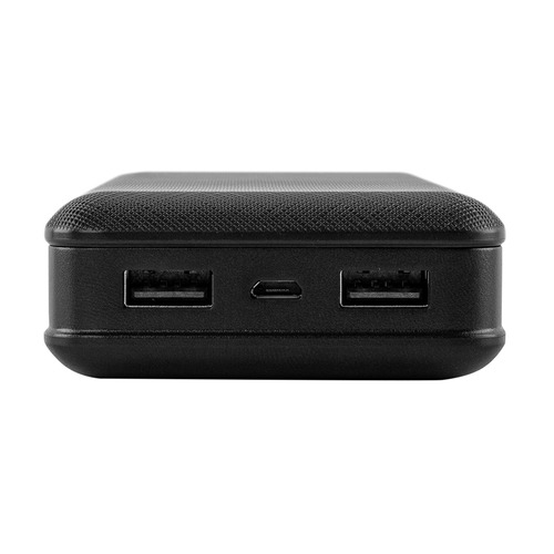 Cargador Portátil Gadnic Power Bank 20000mah 2 Usb Color Negro