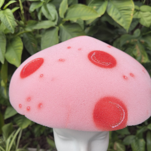 Gorro De Hongo Cotillon Disfraces Fiestas En Goma Espuma