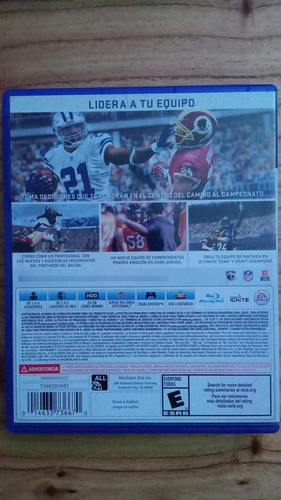 Madden Nfl 17 Ps4 Original Fisico (Usado)