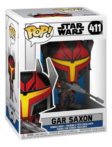 Funko Pop - Star Wars - Clone Wars - Gar Saxon No. 411 