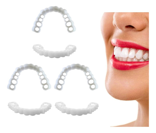 3×prótesis Dentales Superiores E Inferior C