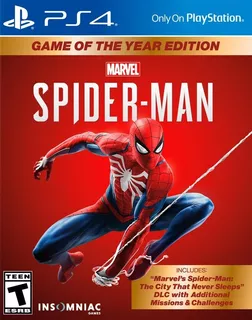 Spiderman Goty Ps4 Fisico Soy Gamer