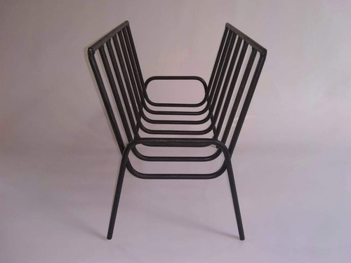 Canasto Leñero 25x40cm - Varillas 10mm Espesor