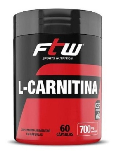 Imagem 1 de 3 de L-carnitina - 60 Cápsulas - Ftw