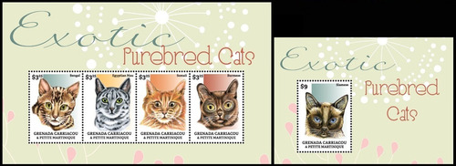 Fauna - Gatos Exóticos 1 - Granada - Hojita + Block Mint