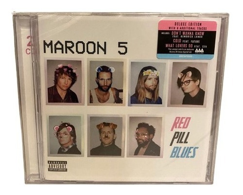 Maroon 5  Red Pill Blues Europe Cd Nuevo Musicovinyl