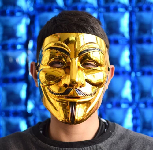 Mascara Careta Anonymous V De Venganza Plastica Halloween