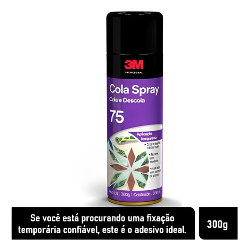 Adesivo Spray 3m 75 Cola Reposicionavel Sublimação Silk Scre