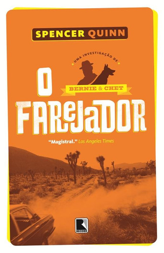 O farejador, de Quinn, Spencer. Editora Record Ltda., capa mole em português, 2012