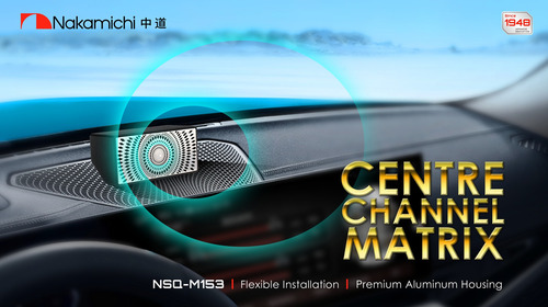 Caixa Central Alto Falante Nakamichi 1.5 Pol 140w Nsq-m153