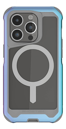 . Funda Ghostek Atomic Para iPhone 15 Pro Aluminio Prismatic