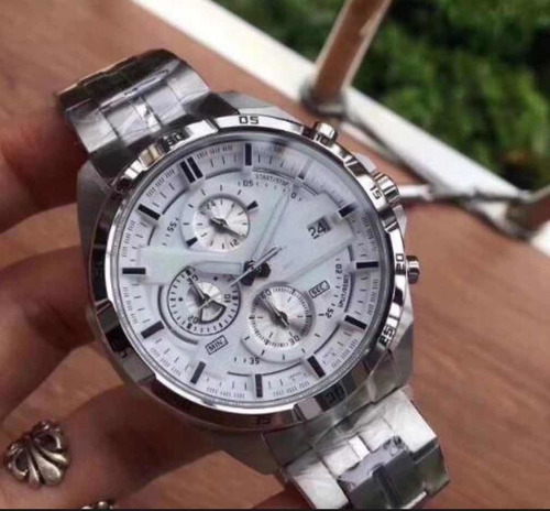 Relógio Casio Edifice Efr-556-5av Com Caixa 50mm