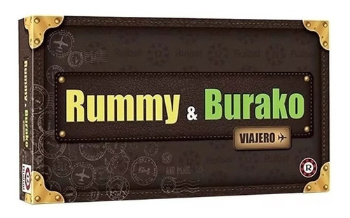 Imagen 2 de 3 de Burako Rummy Viajero Juego De Mesa Original Ruibal
