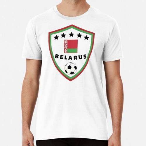 Remera Selección De Fútbol De Bielorrusia Algodon Premium