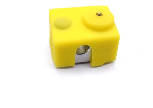 Aislante Extrusor Silicona Amarillo Bloque V6 No Oficial