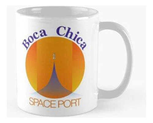 Taza Boca Chica Spaceport Spacex Starship Camiseta Calidad P