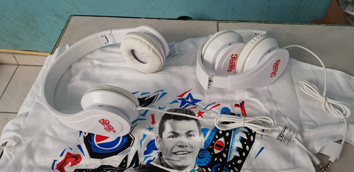 Pepsi Audifonos Coleccionables Y Playeras Precio Por Los 4