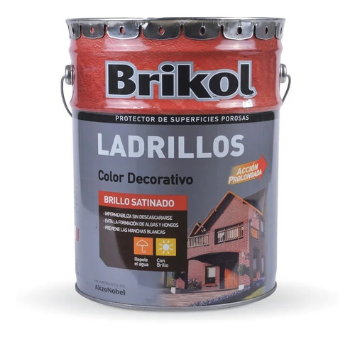Brik-col Ladrillos Protector Impermeabilizante X20lts Nat/ce Color ceramico
