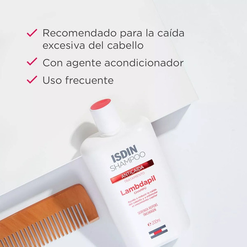 Shampoo Anticaida Lambdapil 200 Ml Isdin