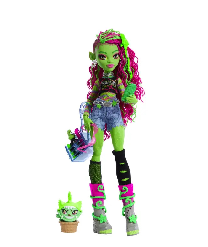 Muñeca Monster High Venus Mcflytrap Con Chewlian-e.full T1