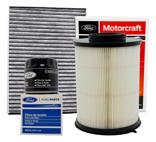 Kit 3 Filtros Aceite + Aire + Polen - Ford Kuga 1.6 2.0 13+