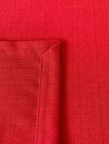 Set 6 Piezas Servilleta De Tela Roja Navideña Bonita