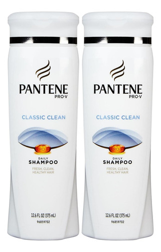 Champô Pantene Pro-v Clássico Limpo, 12,6 Fl Fl. Oz (emba...