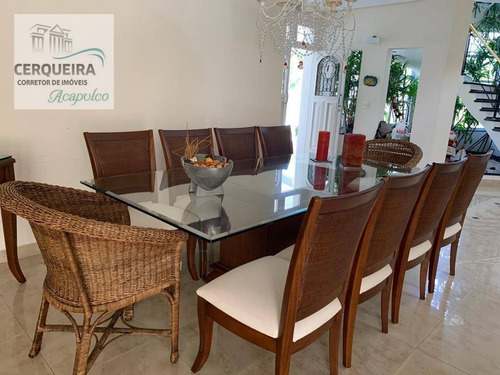 Casa Para Alugar, 750 M² Por R$ 20.000,00/mês - Acapulco - Guarujá/sp - Ca0596