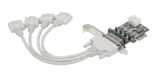 Tarjeta Serial Pci Express Con Cuatro Puertos Db9