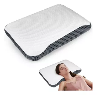 Almohada Memory Foam Ortopedica Cervical King Size Gel Neck