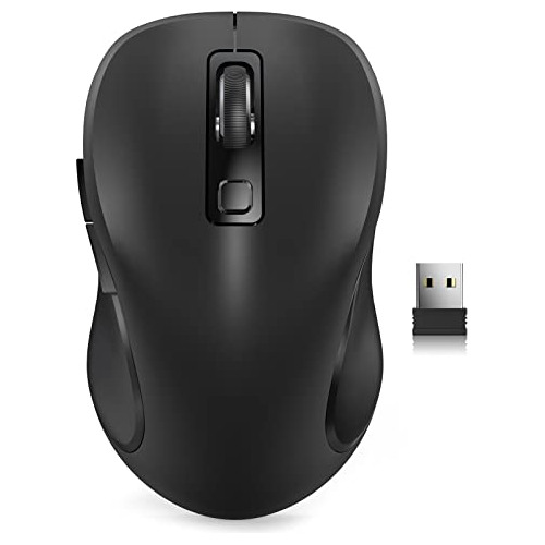 Trueque Wireless Mouse Para Laptop, 2.4g Ergonomic Yzj78