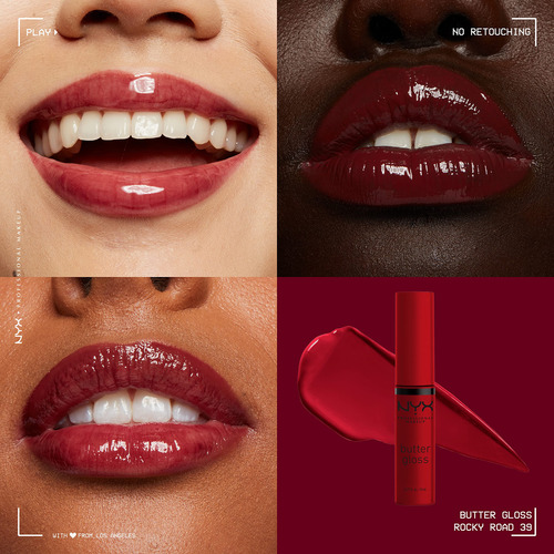 Brillo De Labios Nyx Professional Makeup Butter Gloss Rocky