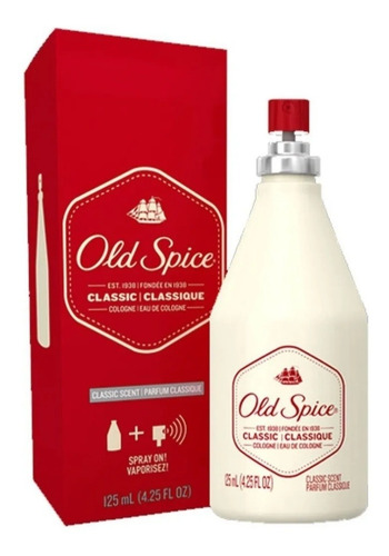 Perfume Old Spice Classica 125 Ml Original Caballero