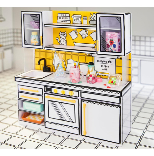 Juego De Cocina Mini Mga Miniverse Con Luz Uv 8