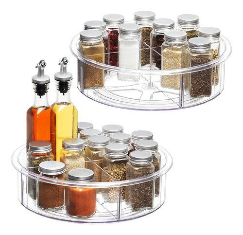 Tiblue Lazy Susan - Organizador De Gabinete - Contenedor Gir