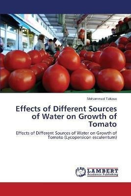 Libro Effects Of Different Sources Of Water On Growth Of ...