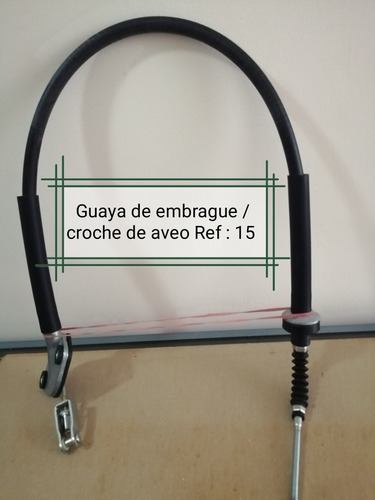 Guaya De Embrague / Croche De Aveo Original