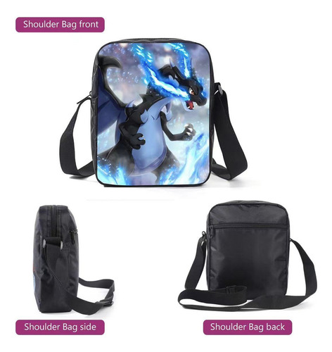 Mochila Escolar Primaria Para Estudiantes Para Niños 3 Pcs