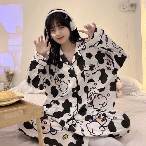 Pijama Crayon Shin Chan Estilo Insertado, Algodón Puro, Boni