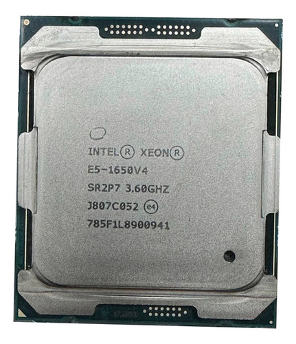 Intel Xeon E5-1650 V4 6 Núcleos 12 Hilos 3.6 Ghz 140w Cpu