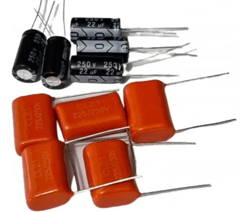 5 Capacitor De Super Tweeter 2,2x250v E 5 De Corneta 22x250