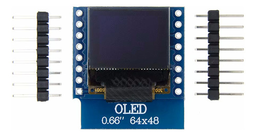 Shield Pantalla Oled 0.66 Para Wemos D1 Mini Esp8266 Nodemcu