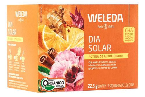 Weleda Dia Solar - Chá Misto (15 Unidades)