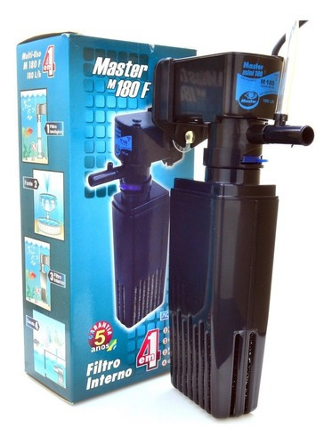 Filtro Interno Master 180 L/h Aquários Lagos E Fontes 220V