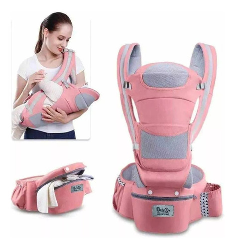 Cargador Canguro Ergonómico Para Bebe De 0 A 36 Meses