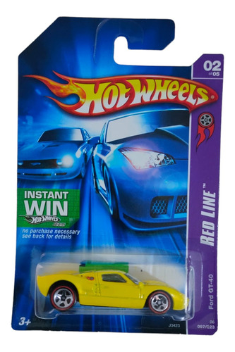 Hot Wheels Coleccion Deportivos Retro Ford Gt-40