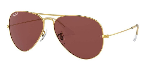 Ray Ban Rb3025 9196/af Aviator Pink Polarizado