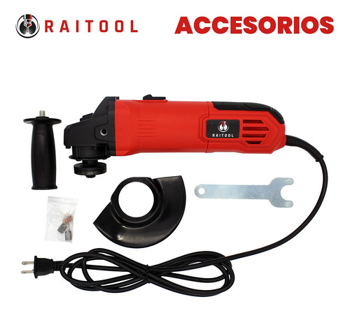 Kit Taladro Esmeriladora Alta Potencia Raitool Rt-0102