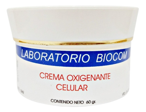 Crema Oxigenante Celular 60 Gr Rejuvenecedora Facial Biocom